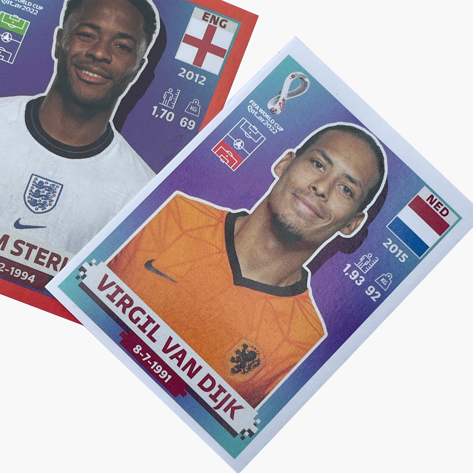 Panini World Cup Qatar 2022 Sticker Box (50 STICKER PACKS 250 STICKERS ...