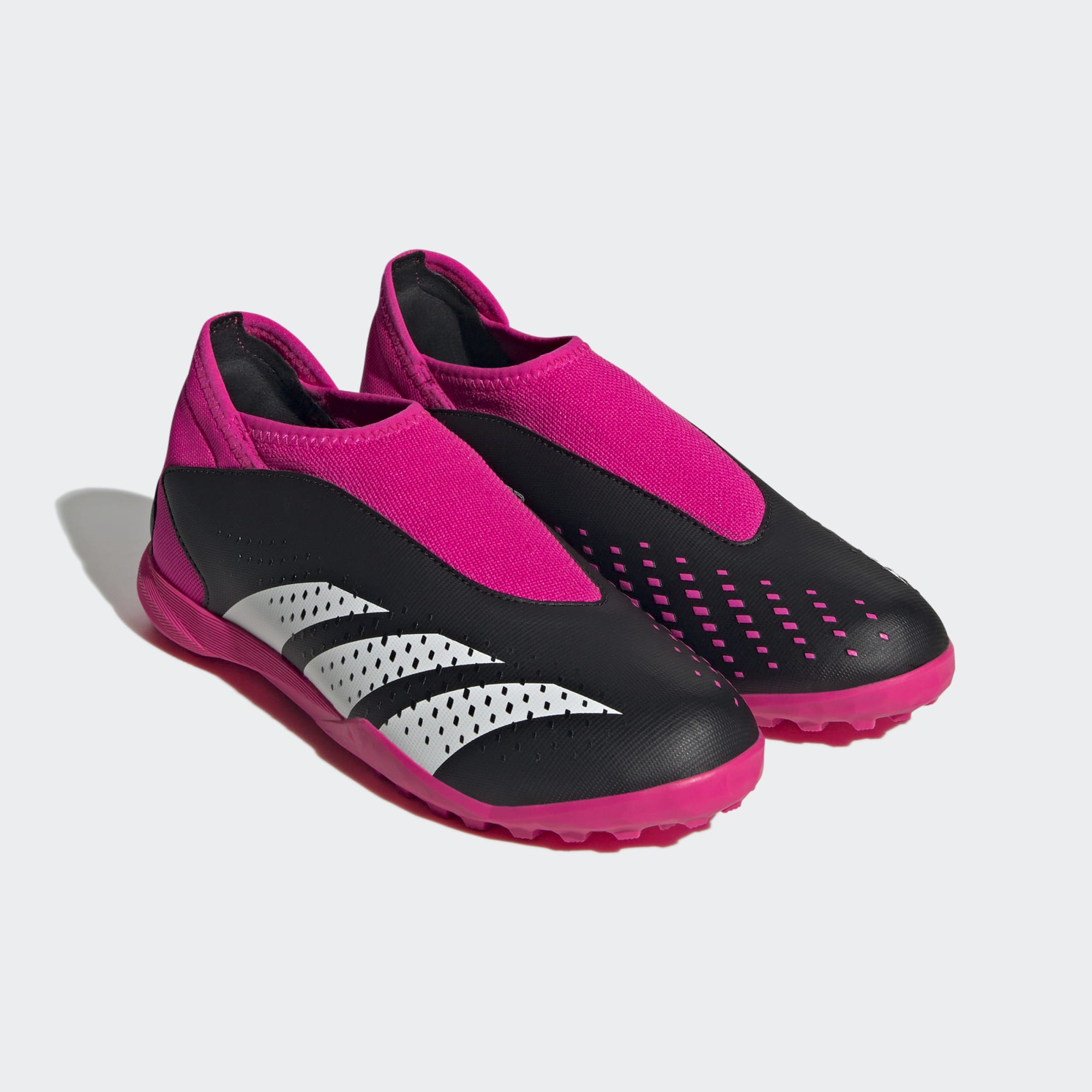 adidas PREDATOR ACCURACY.3 LACELESS YOUTH TURF SHOES - GW7092-ADIDAS by adidas | Available at Niky's Sports