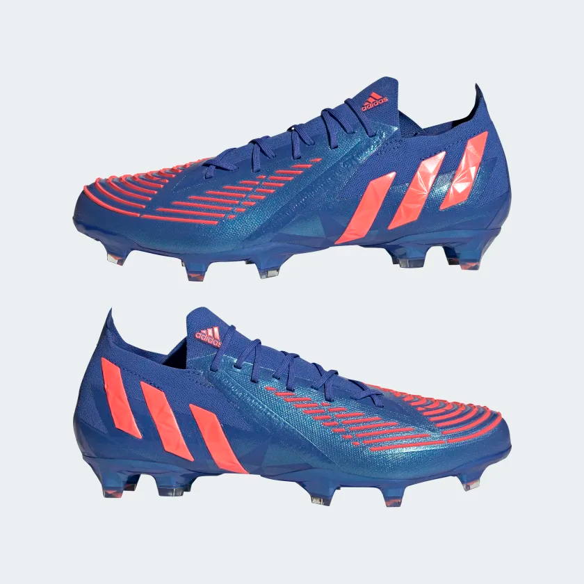 adidas PREDATOR EDGE.1 LOW FIRM GROUND CLEATS Men's - H02954-ADIDAS by adidas | Available at Niky's Sports
