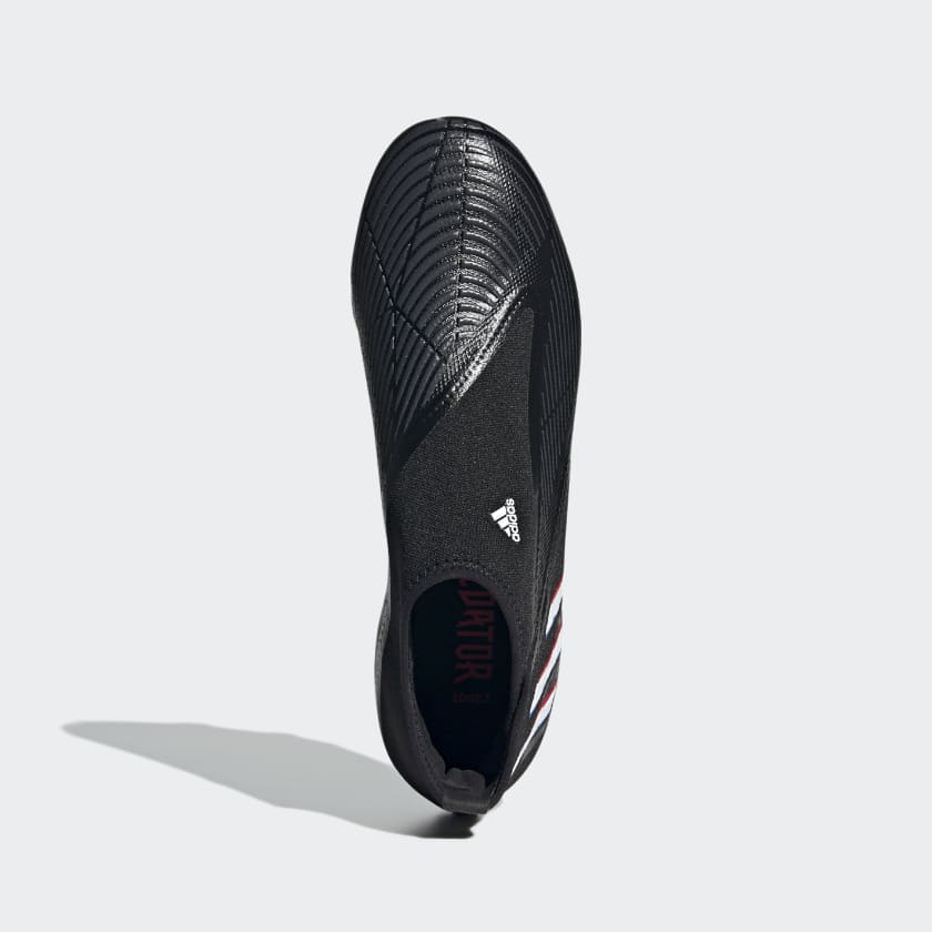 adidas Adult PREDATOR EDGE.3 LACELESS FIRM GROUND CLEATS