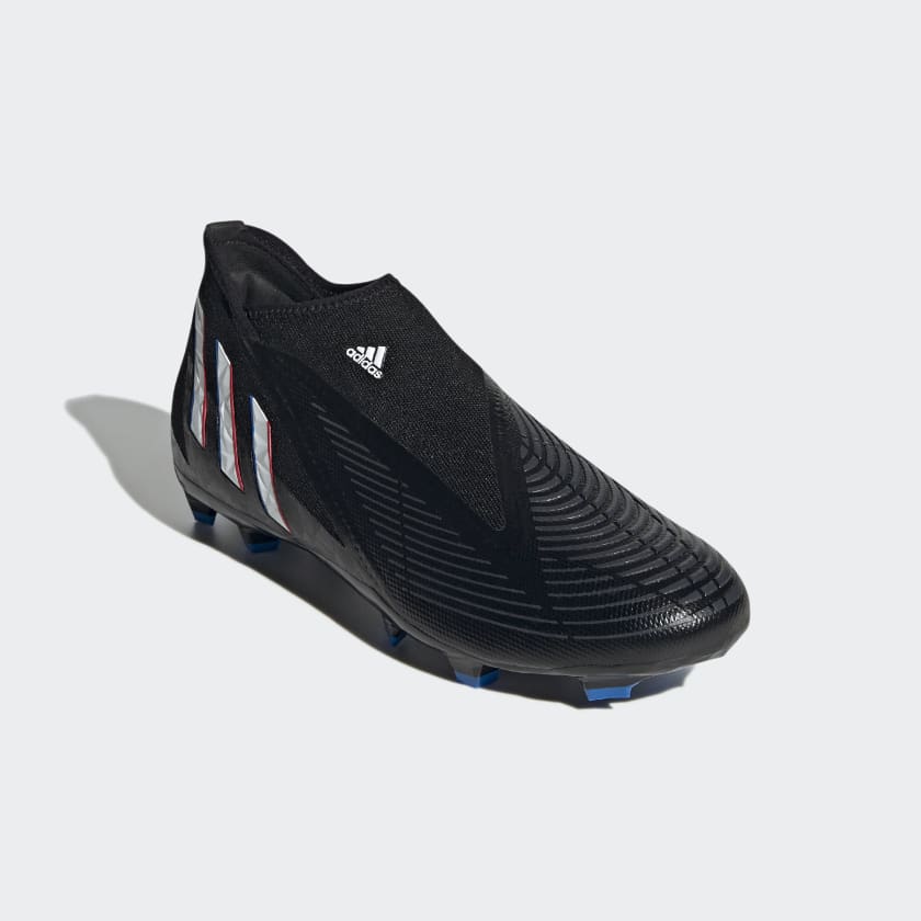 adidas Adult PREDATOR EDGE.3 LACELESS FIRM GROUND CLEATS - GV9859-ADIDAS by adidas | Available at Niky's Sports