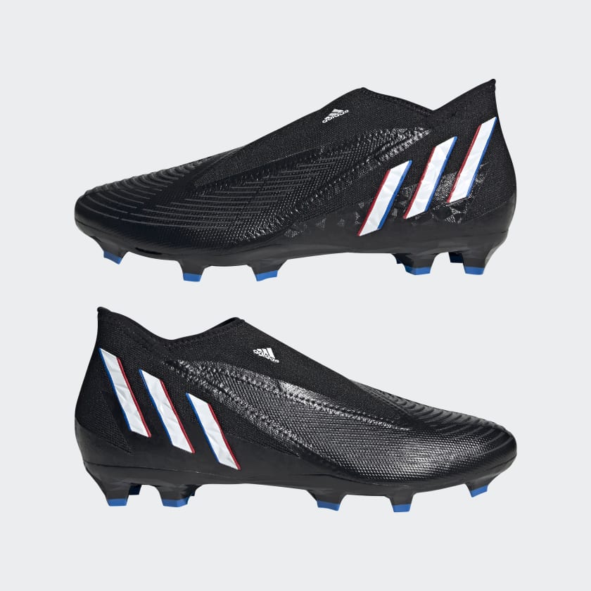 adidas Adult PREDATOR EDGE.3 LACELESS FIRM GROUND CLEATS - GV9859-ADIDAS by adidas | Available at Niky's Sports