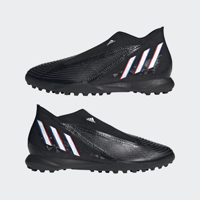 PREDATOR EDGE.3 LACELESS TURF SOCCER SHOES - GX2631-ADIDAS by adidas | Available at Niky's Sports