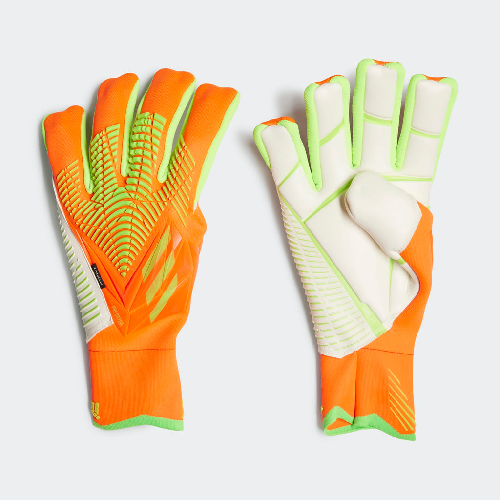 PREDATOR EDGE FINGERSAVE PRO GOALKEEPER GLOVES - HC0612-ADIDAS by adidas | Available at Niky's Sports