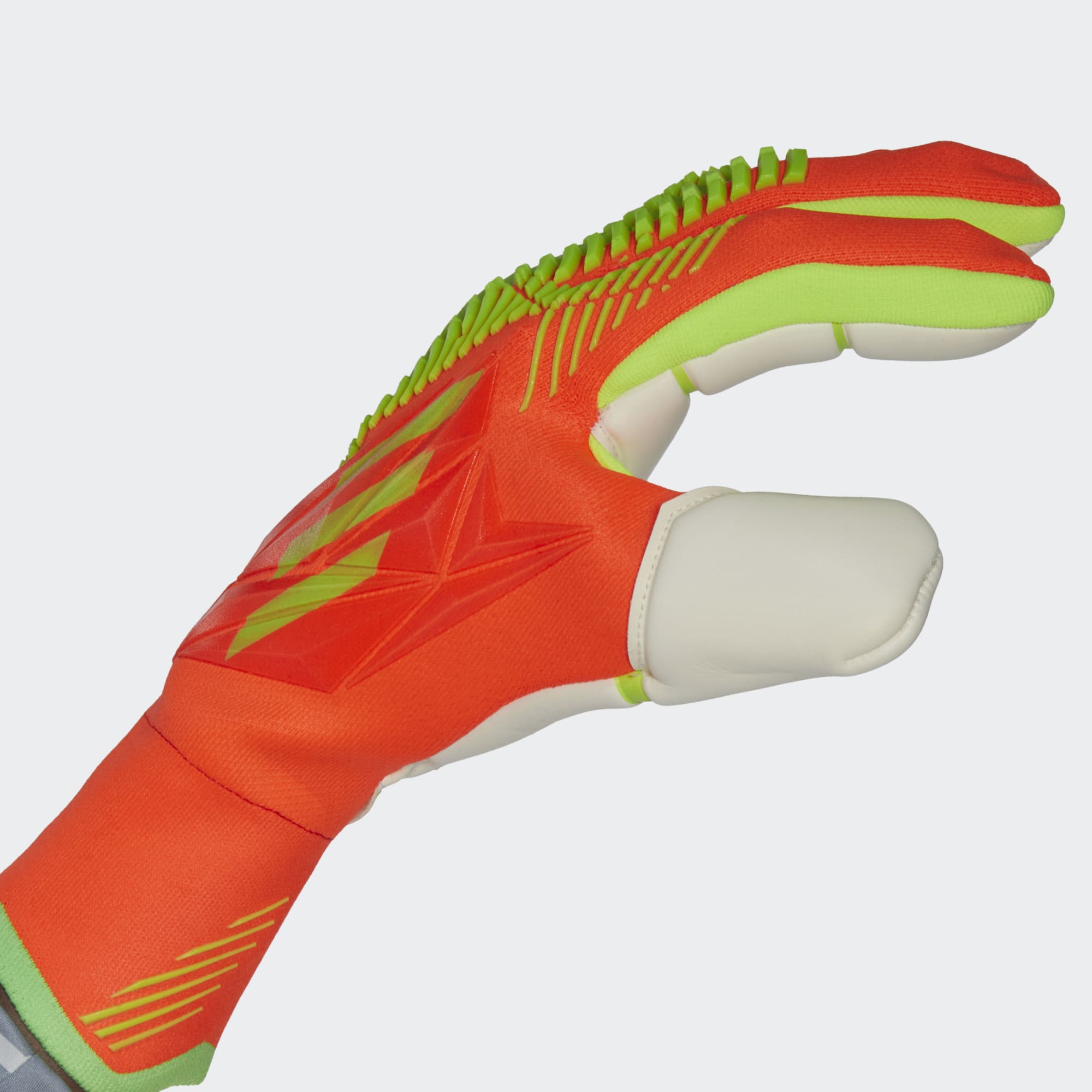 PREDATOR EDGE FINGERSAVE PRO GOALKEEPER GLOVES - HC0612-ADIDAS by adidas | Available at Niky's Sports
