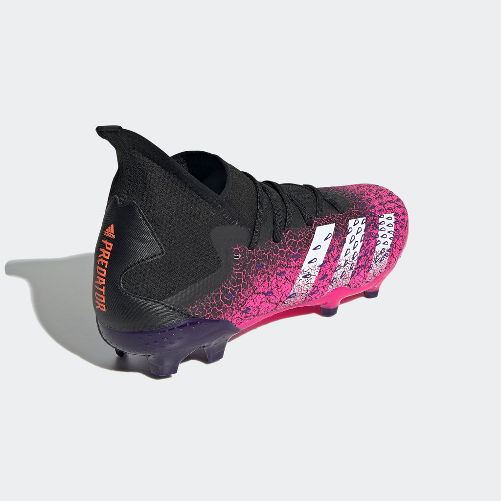Men's Predator Freak .3  FG Cleats - Core Black - FW7514-ADIDAS by Adidas | Available at Niky's Sports