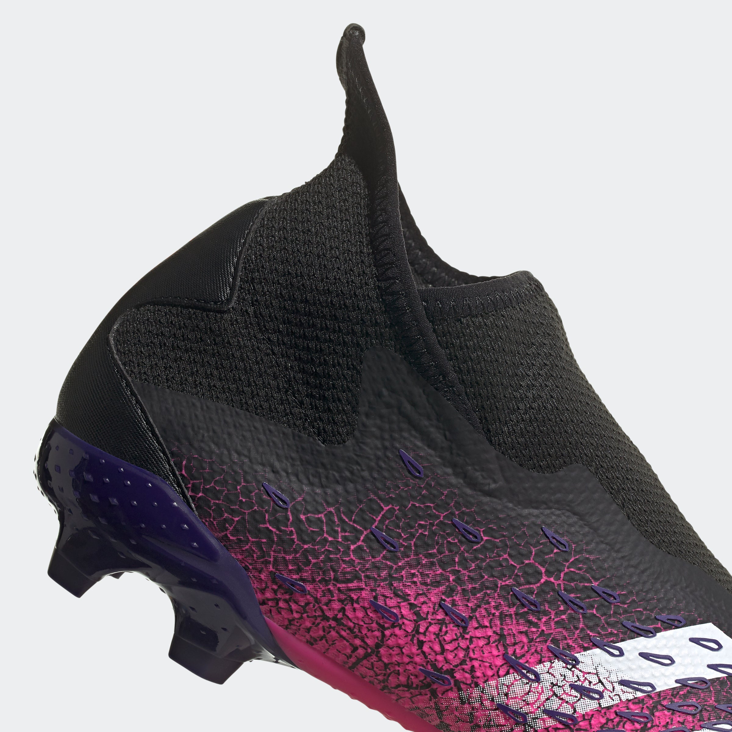 Predator Freak .3 Laceless FG Cleats - Core Black/Shock Pink