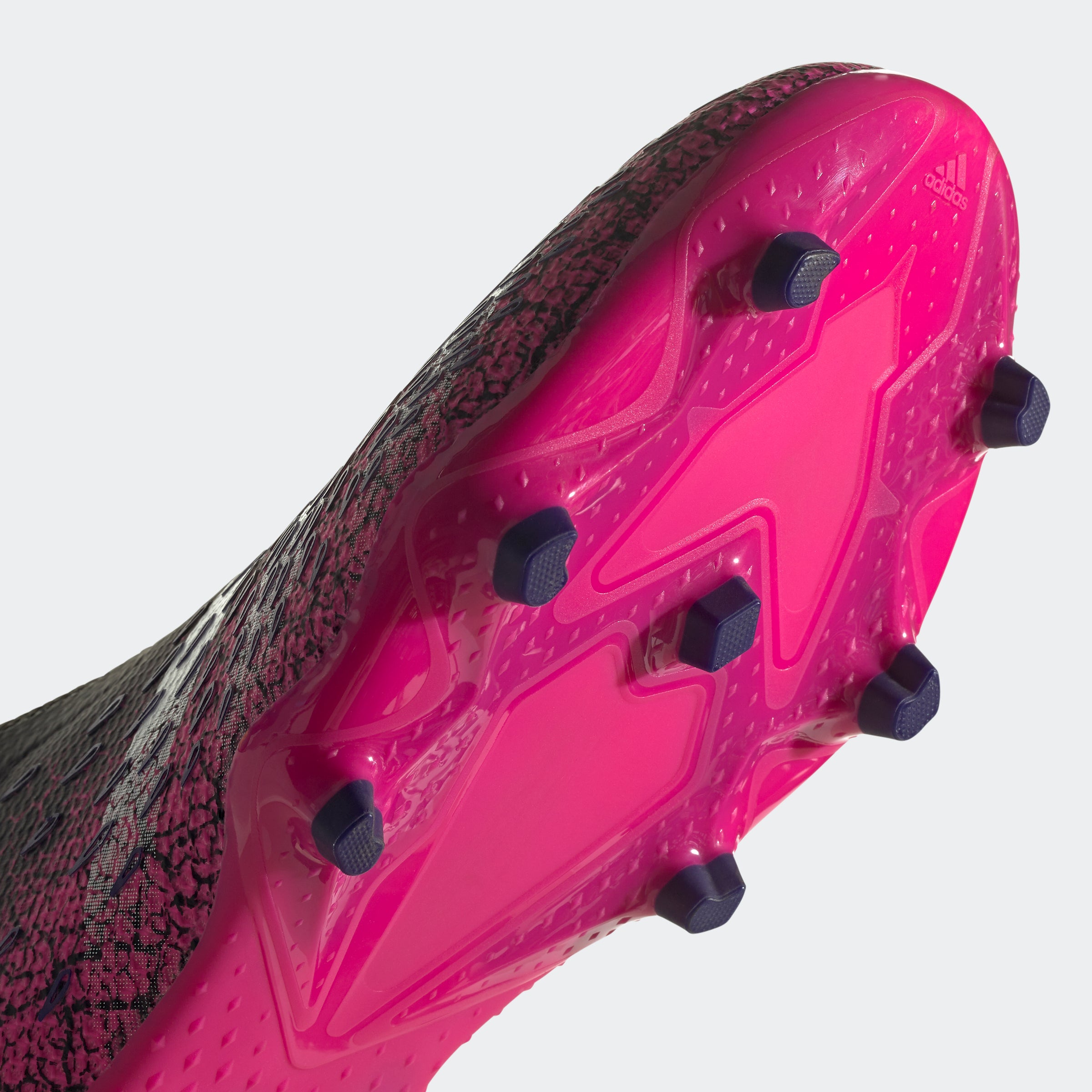 Predator Freak .3 Laceless FG Cleats - Core Black/Shock Pink
