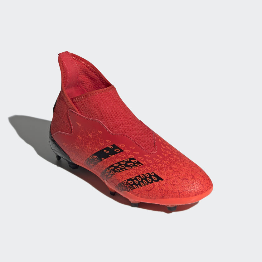 PREDATOR FREAK.3 LACELESS FIRM GROUND SOCCER CLEATS YOUTH