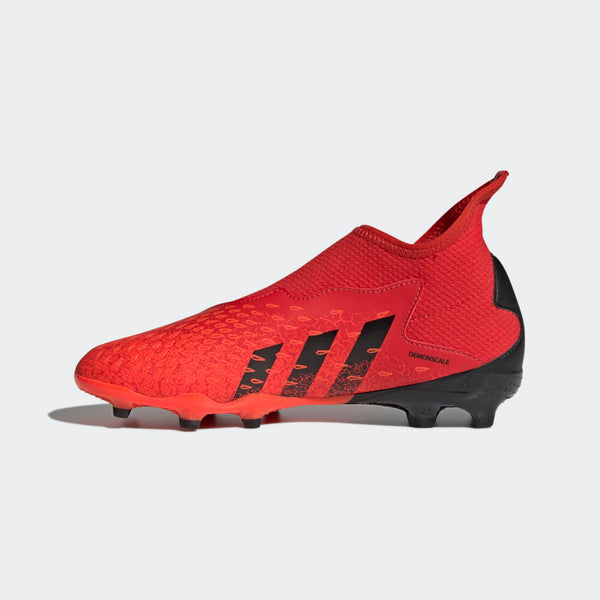 PREDATOR FREAK.3 LACELESS FIRM GROUND SOCCER CLEATS YOUTH