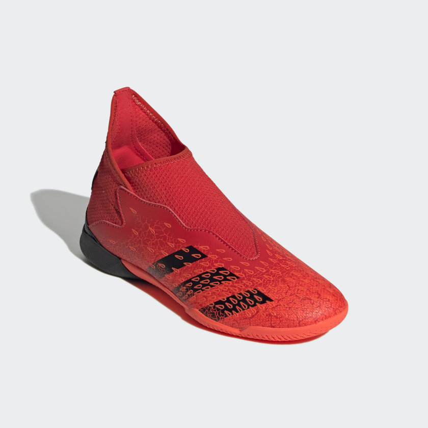 PREDATOR FREAK.3 LACELESS INDOOR SHOES YOUTH - FY7870-ADIDAS by Adidas | Available at Niky's Sports