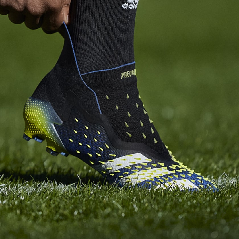 PREDATOR FREAK+ FIRM GROUND SOCCER CLEATS - FY0749-ADIDAS by Adidas | Available at Niky's Sports