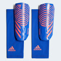 adidas Predator Shinguard League Blue/Red - H43744-ADIDAS by adidas | Available at Niky's Sports