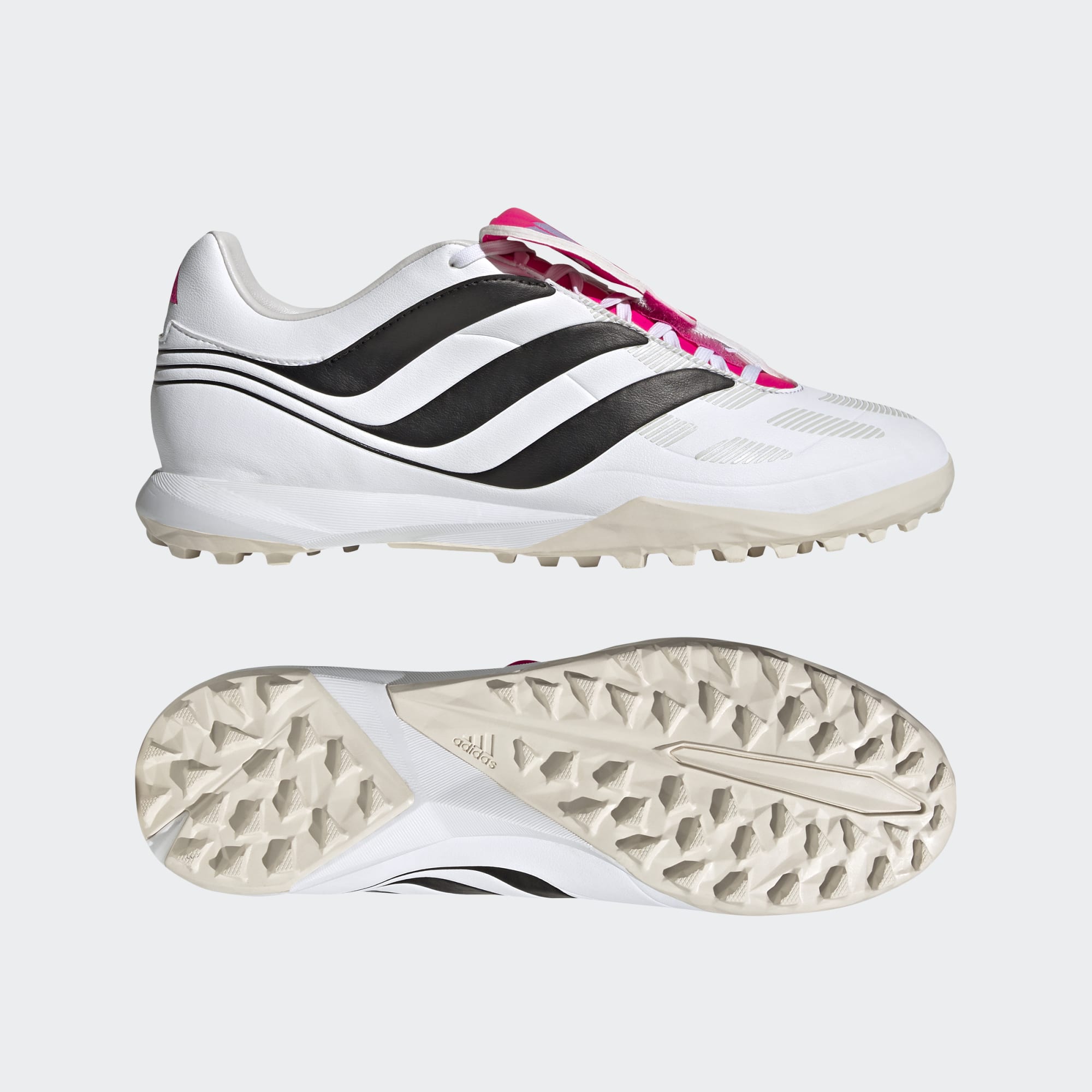 adidas Predator Precision.3 TF White/Black/Pink Black / 6.5 adidas Predator Precision.3 TF White/Black/Pink Black / 6.5