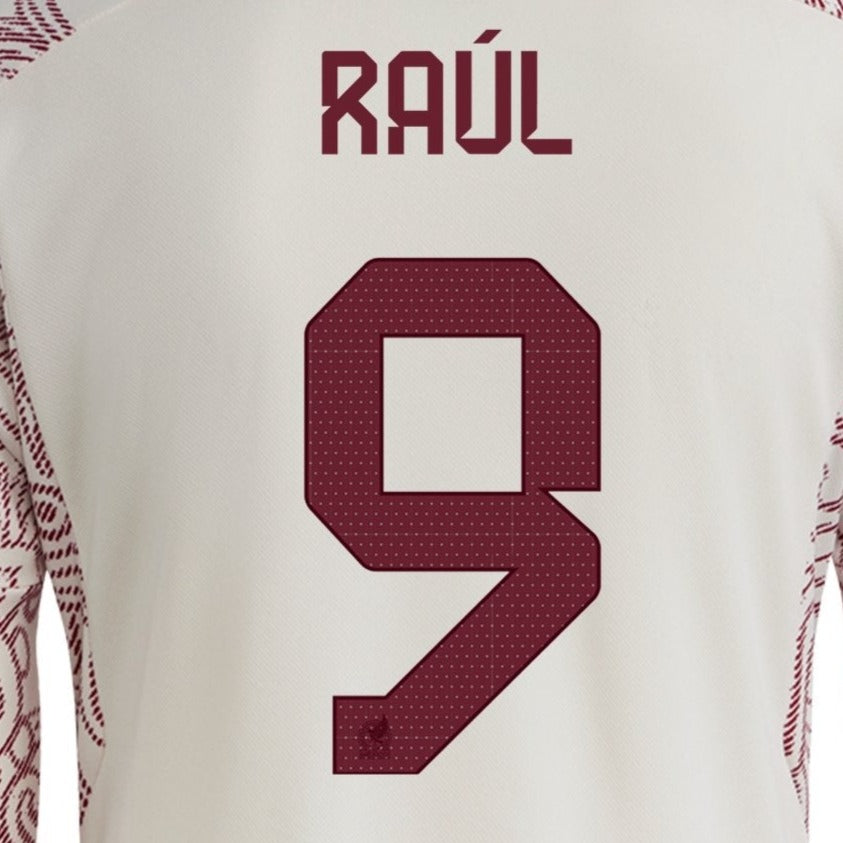 Raul Aw Wc22 - MEXWC22RJ9AWAY-AUTHENTIC by Authentic | Available at Niky's Sports