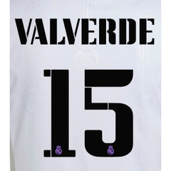 ウェア Fede valverde Real Madrid2022-23 uniform Football Shirt adidas Real Madrid 22/23 Home Replica