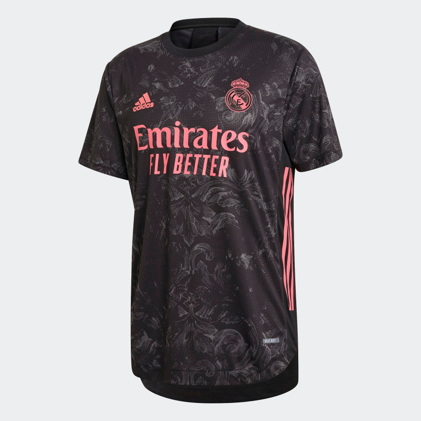 Real Madrid Authentic 3rd Short Sleeve Jersey 20/21 Men's - GE0932-ADIDAS by Adidas | Available at Niky's Sports