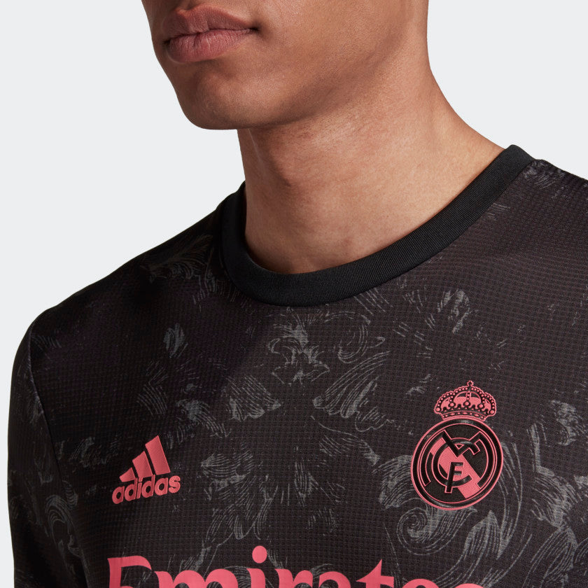 Real Madrid Authentic 3rd Short Sleeve Jersey 20/21 Men's - GE0932-ADIDAS by Adidas | Available at Niky's Sports