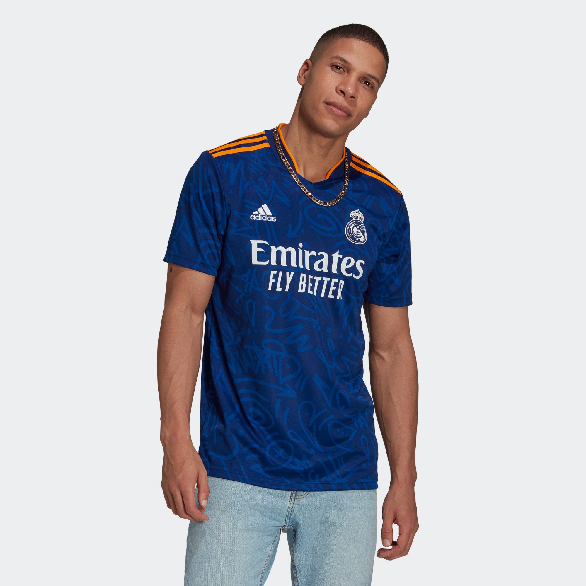 Men's Real Madrid Away Jersey 2021-22