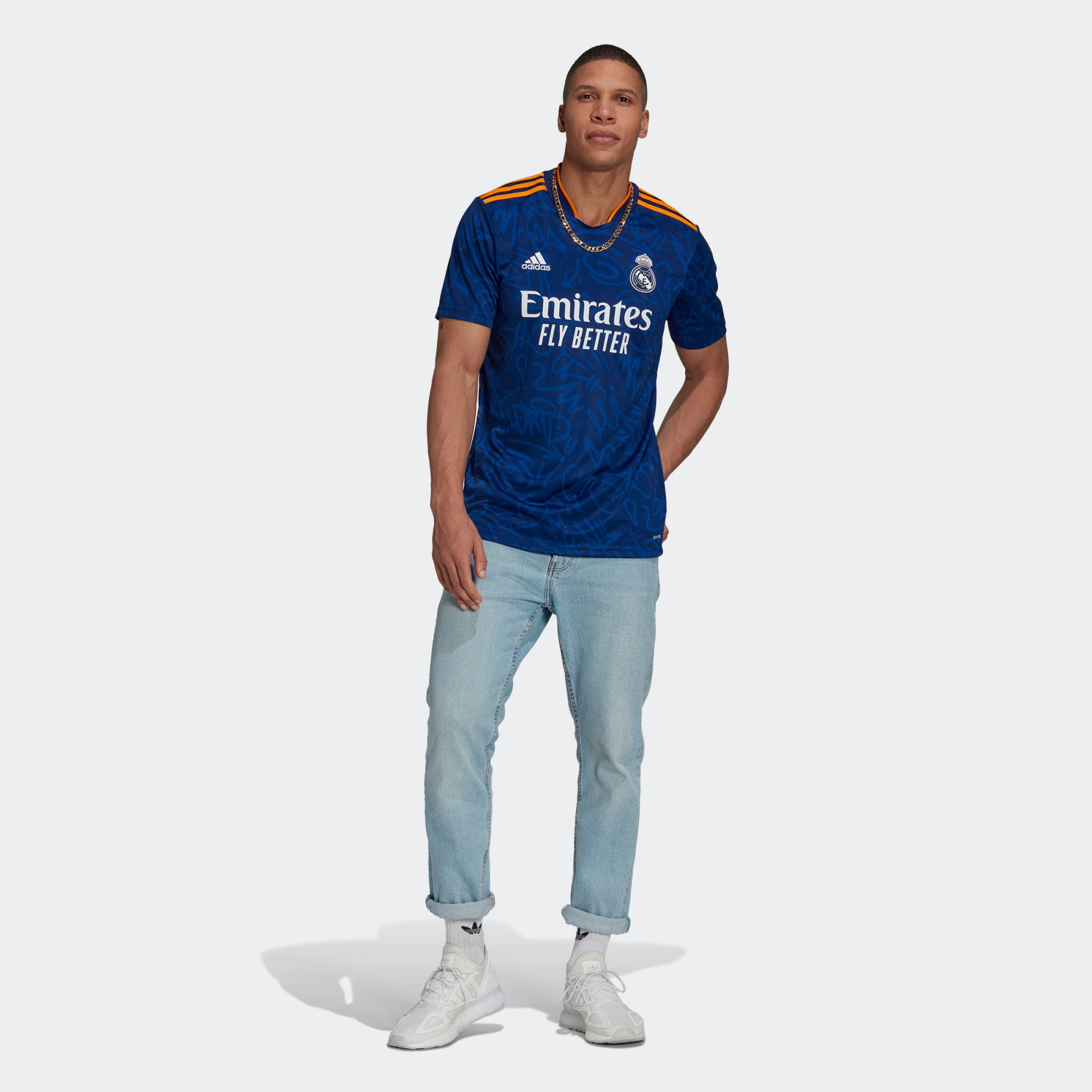Men's Real Madrid Away Jersey 2021-22