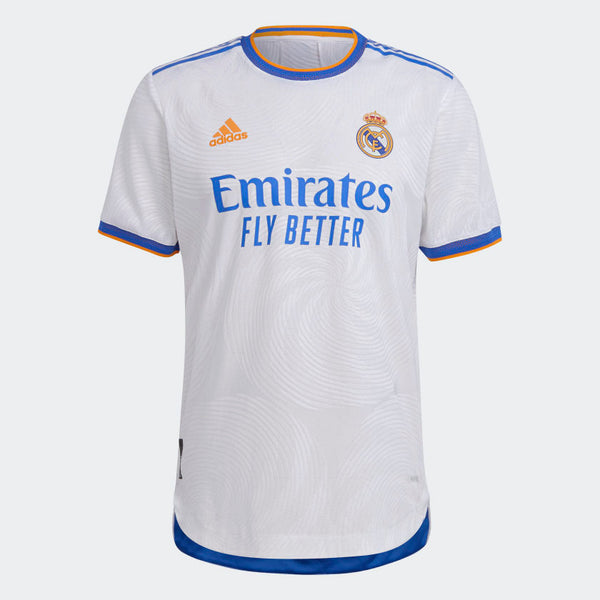 adidas Men's Real Madrid Authentic Home Jersey 2021-22