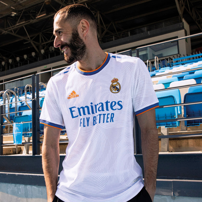 Men's Real Madrid Authentic Home Jersey 2021-22 - GQ1360-ADIDAS by Adidas | Available at Niky's Sports