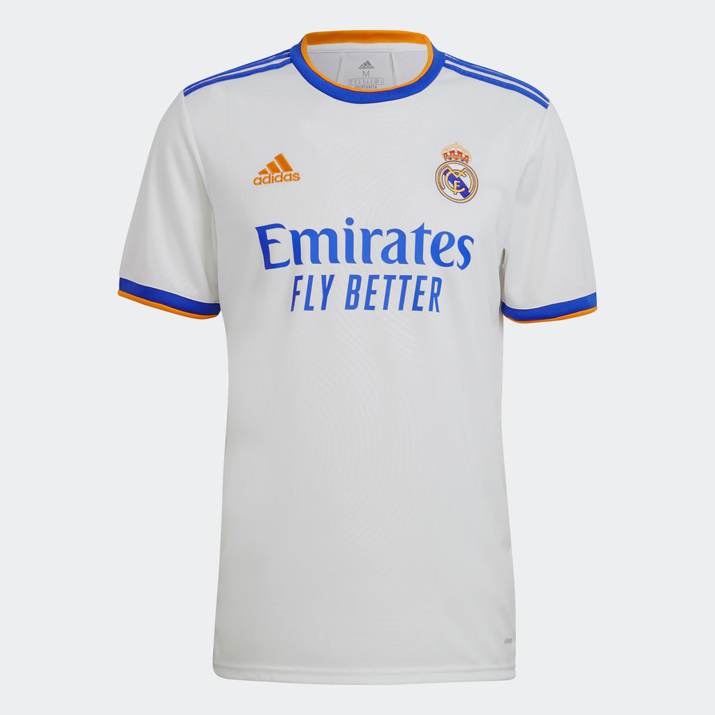 Men's Real Madrid Home Jersey 2021-22 - GQ1359-ADIDAS by Adidas | Available at Niky's Sports