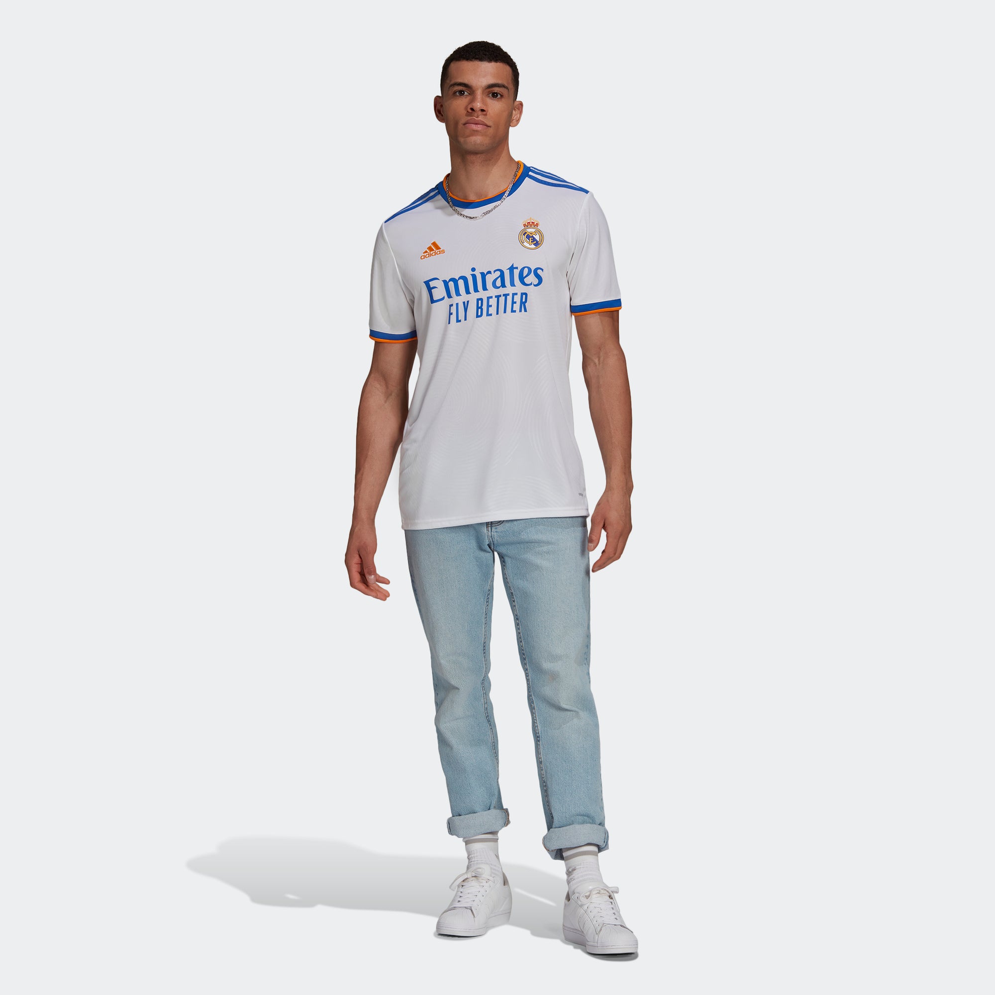 Men's Real Madrid Home Jersey 2021-22 - GQ1359-ADIDAS by Adidas | Available at Niky's Sports