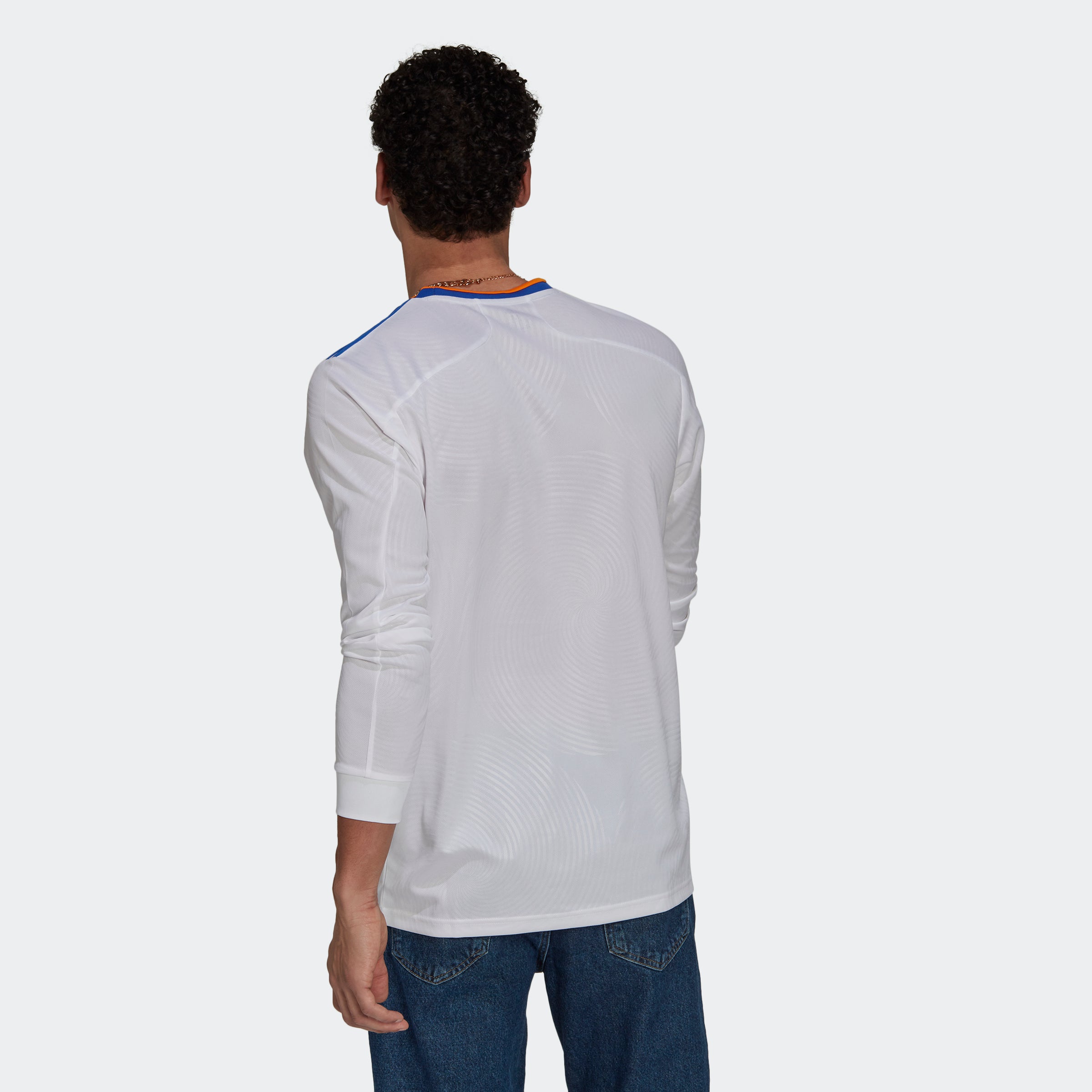 Real Madrid Home 21/22 LS Jersey - GR3989-ADIDAS by Adidas | Available at Niky's Sports