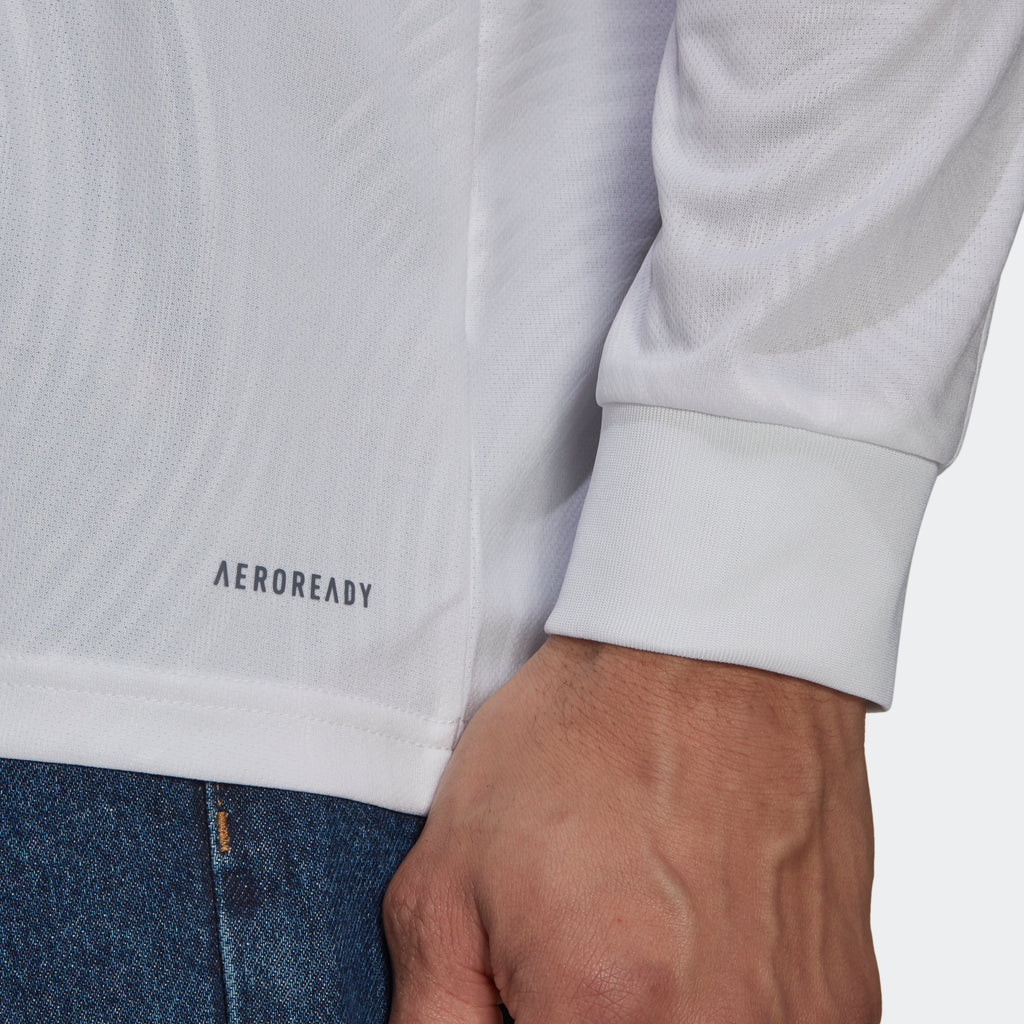 Real Madrid Home 21/22 LS Jersey - GR3989-ADIDAS by Adidas | Available at Niky's Sports