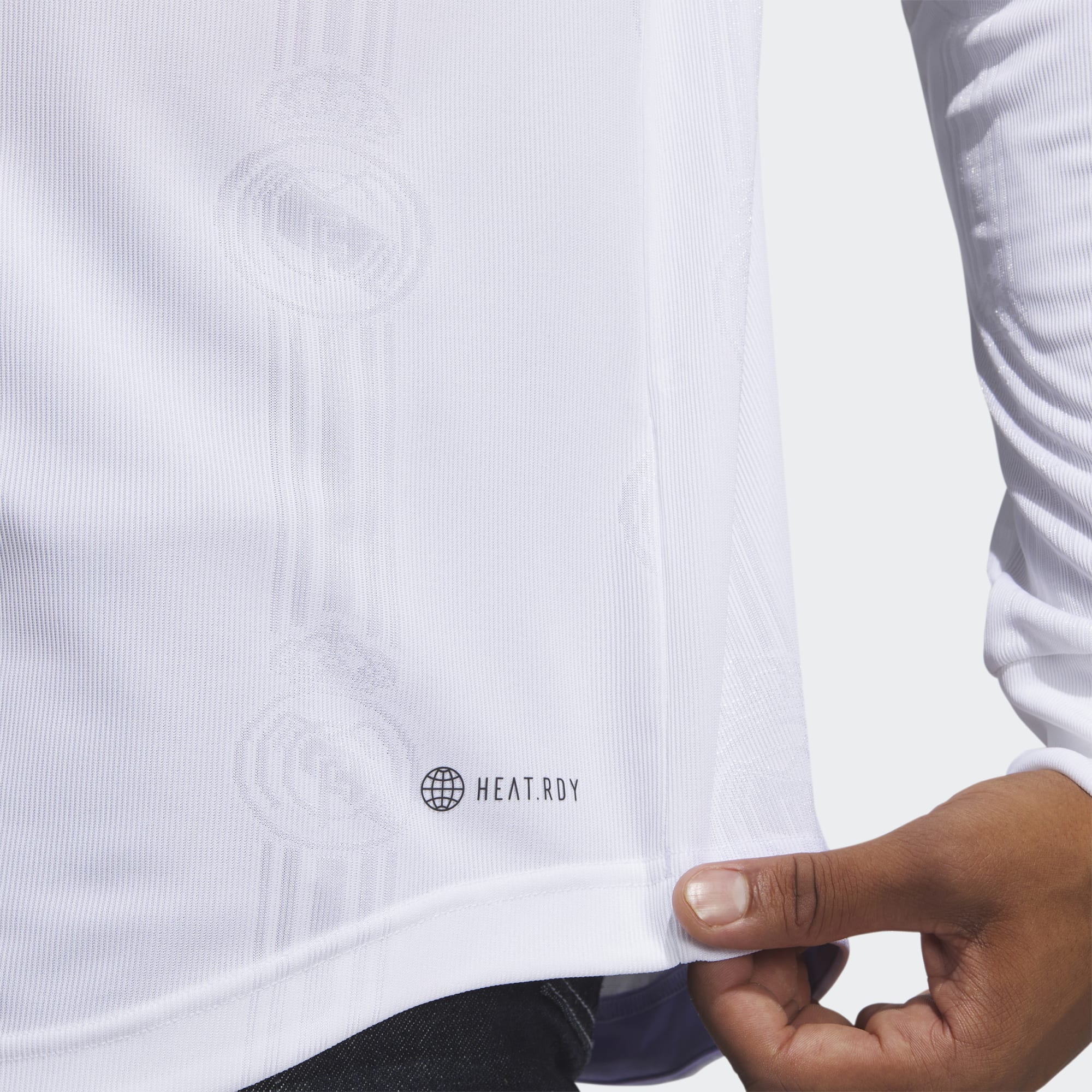 adidas REAL MADRID 22/23 HOME LONG SLEEVE MEN'S AUTHENTIC JERSEY - HA2665-ADIDAS by adidas | Available at Niky's Sports