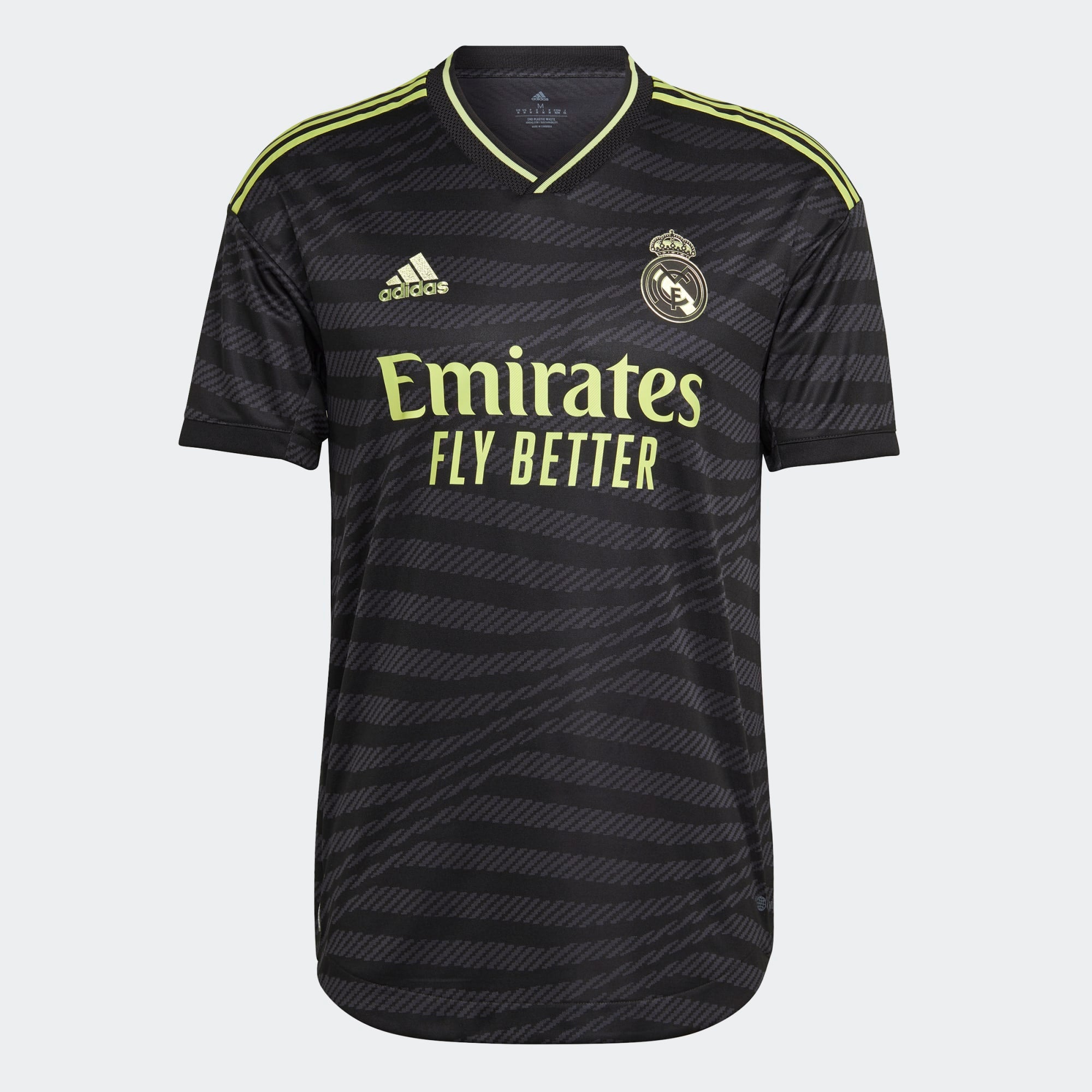 ADIDAS REAL MADRID 22/23 THIRD AUTHENTIC SOCCER JERSEY