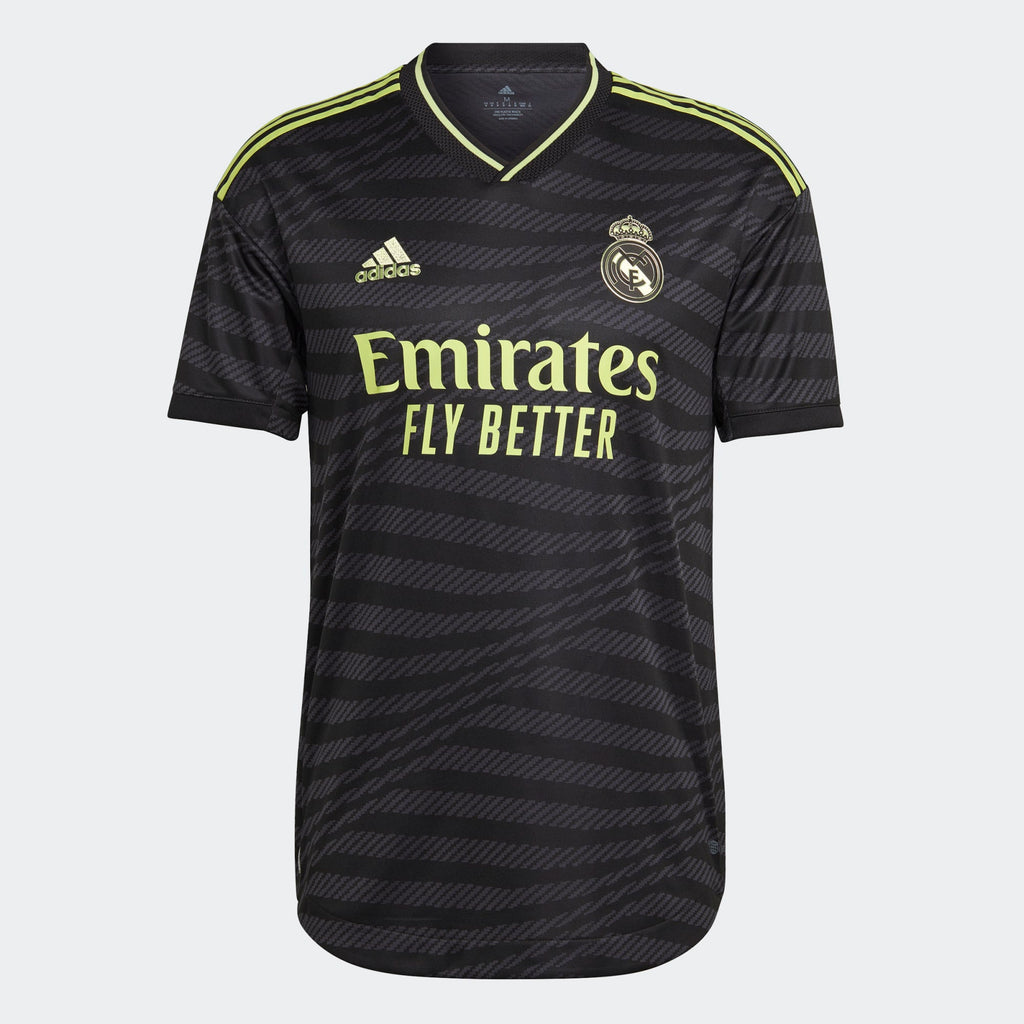 ADIDAS REAL MADRID 22/23 THIRD AUTHENTIC SOCCER JERSEY - HI1657-ADIDAS by adidas | Available at Niky's Sports