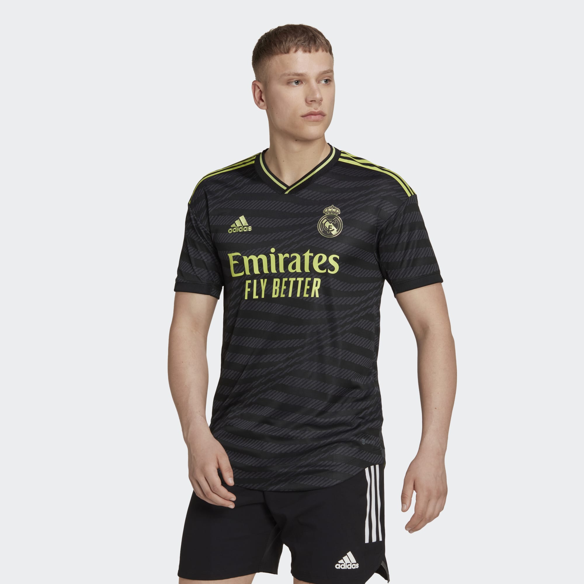 ADIDAS REAL MADRID 22/23 THIRD AUTHENTIC SOCCER JERSEY - HI1657-ADIDAS by adidas | Available at Niky's Sports