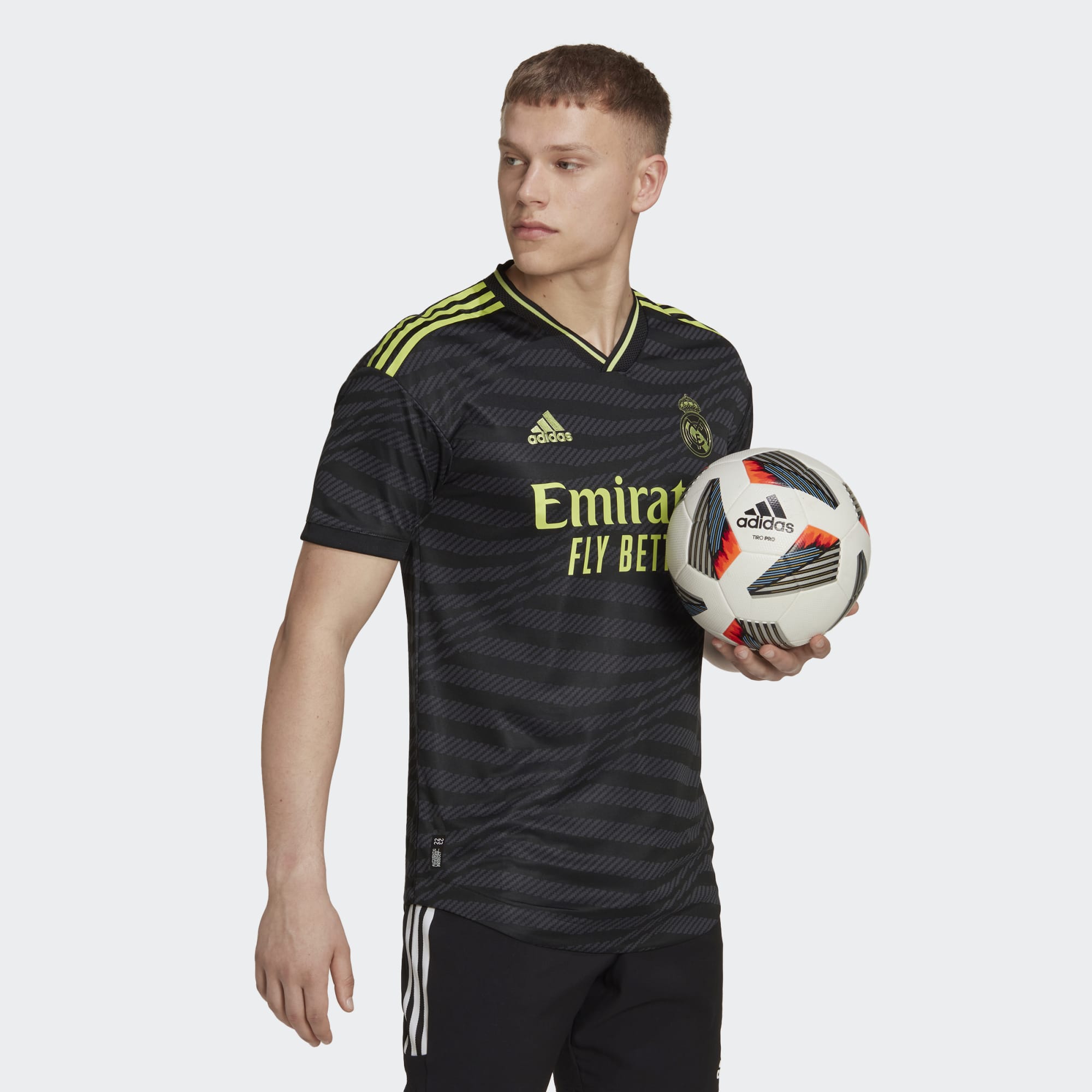 ADIDAS REAL MADRID 22/23 THIRD AUTHENTIC SOCCER JERSEY - HI1657-ADIDAS by adidas | Available at Niky's Sports