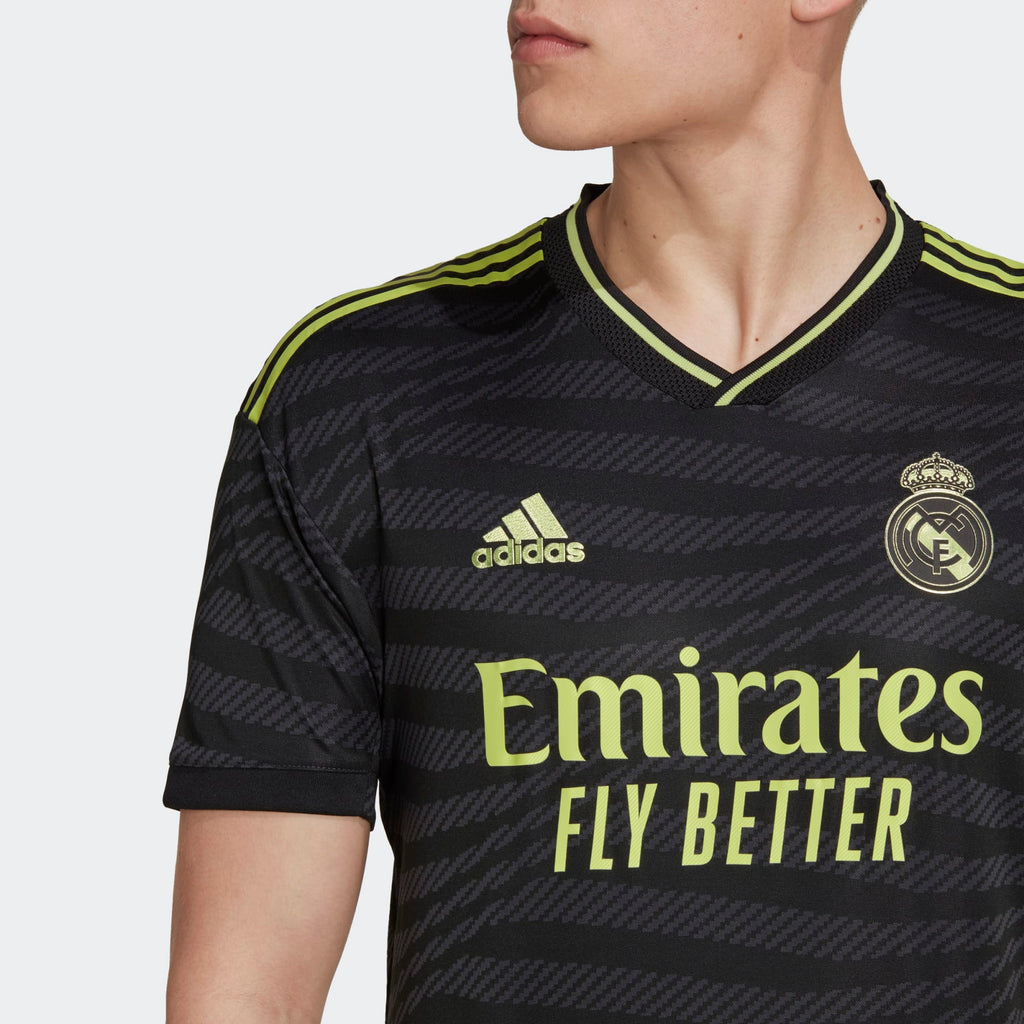 ADIDAS REAL MADRID 22/23 THIRD AUTHENTIC SOCCER JERSEY - HI1657-ADIDAS by adidas | Available at Niky's Sports