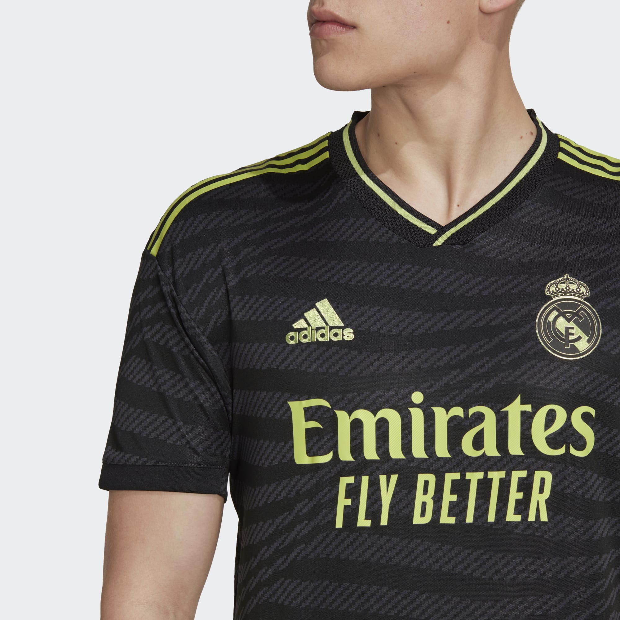ADIDAS REAL MADRID 22/23 THIRD AUTHENTIC SOCCER JERSEY - HI1657-ADIDAS by adidas | Available at Niky's Sports