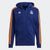 REAL MADRID 3-STRIPES FULL-ZIP HOODIE