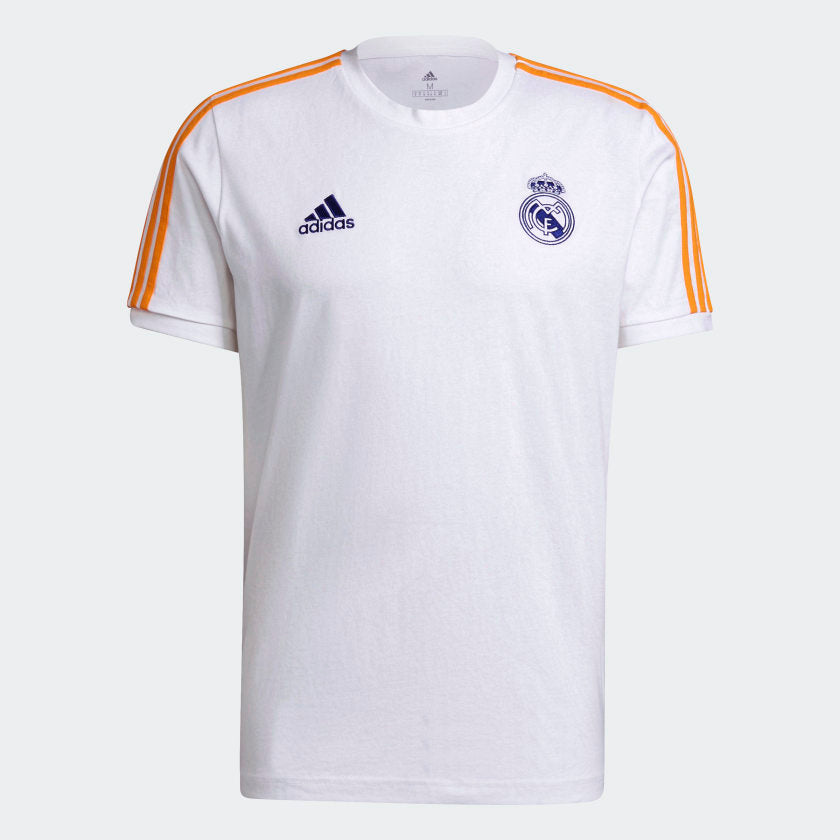 REAL MADRID 3-STRIPES TEE - GR4245-ADIDAS by Adidas | Available at Niky's Sports