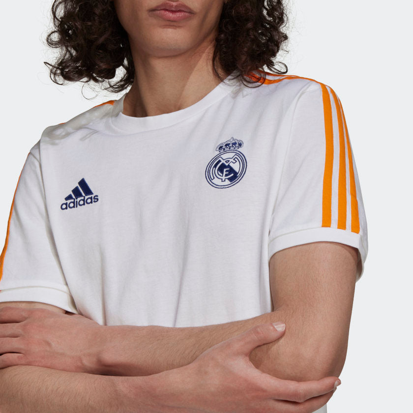 REAL MADRID 3-STRIPES TEE - GR4245-ADIDAS by Adidas | Available at Niky's Sports