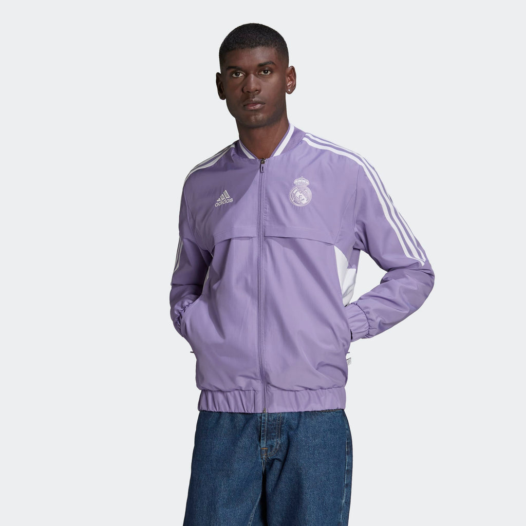 Adidas real outlet madrid windbreaker