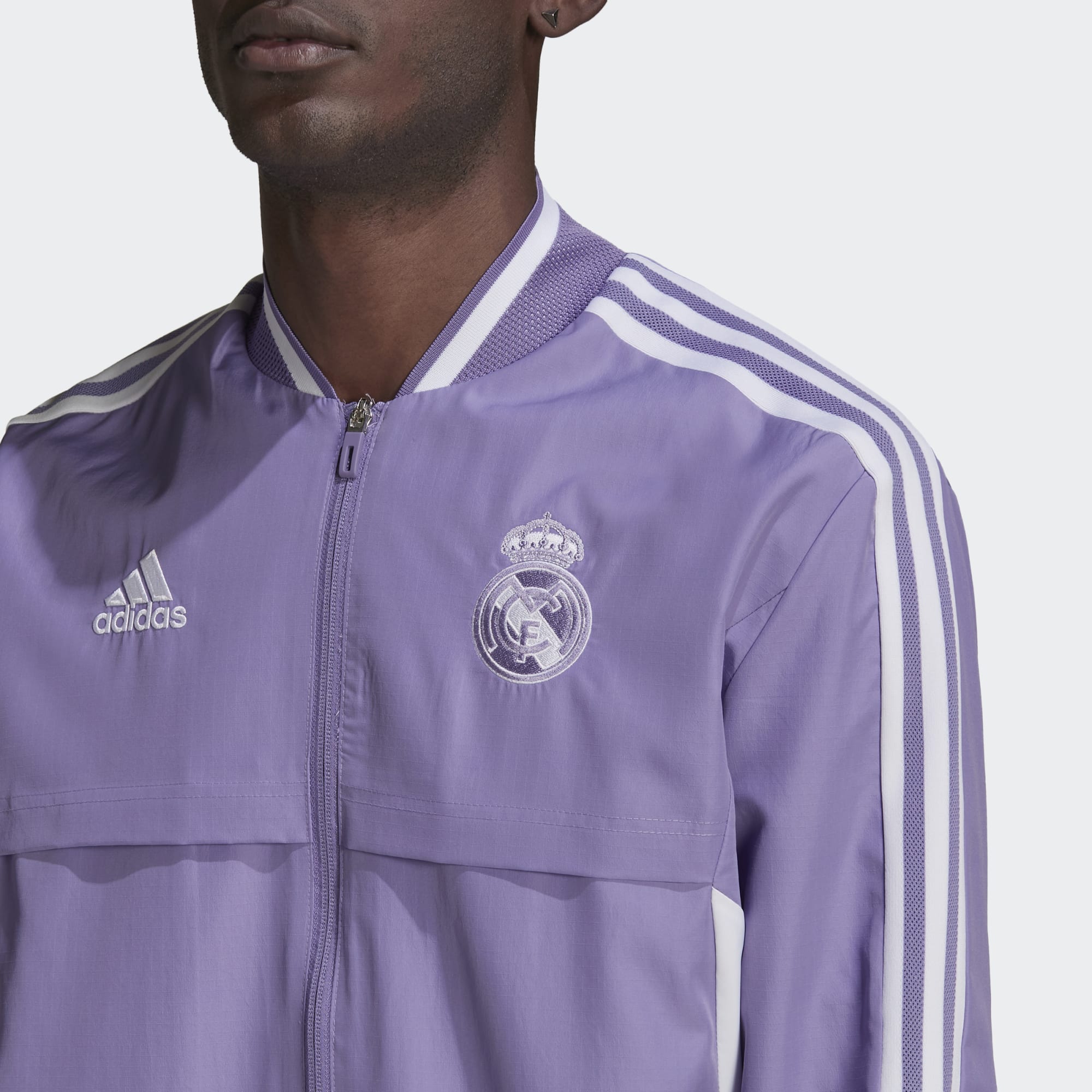 adidas Men's REAL MADRID ANTHEM JACKET