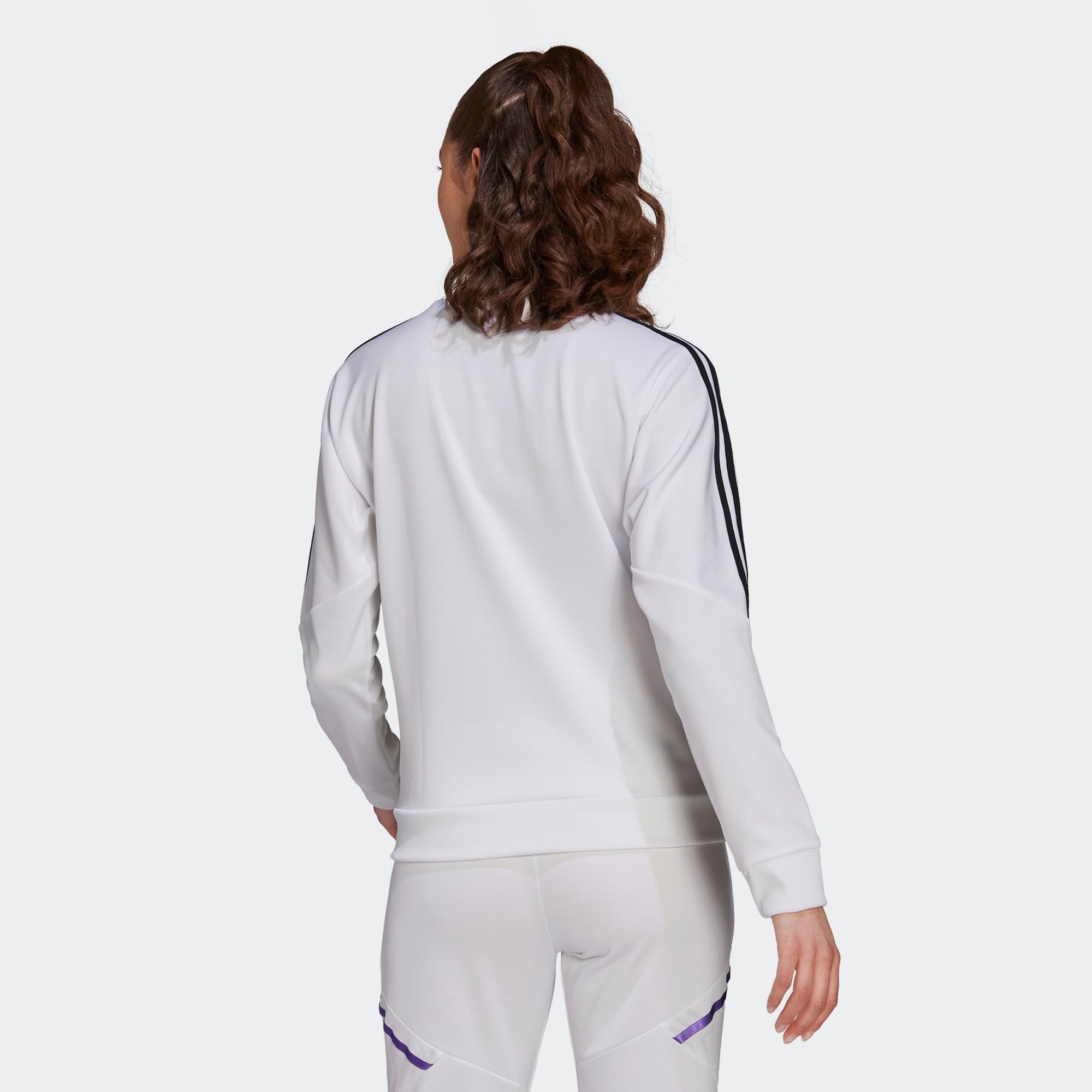 Adidas tracksuit top womens best sale
