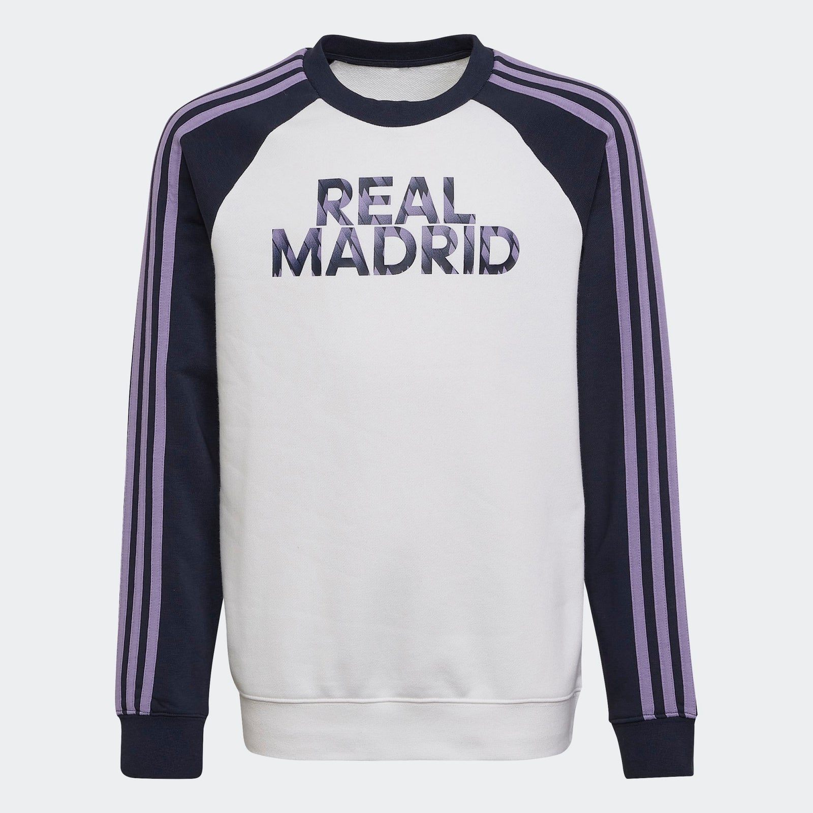 ADIDAS YOUTH REAL MADRID CREW SWEATSHIRT