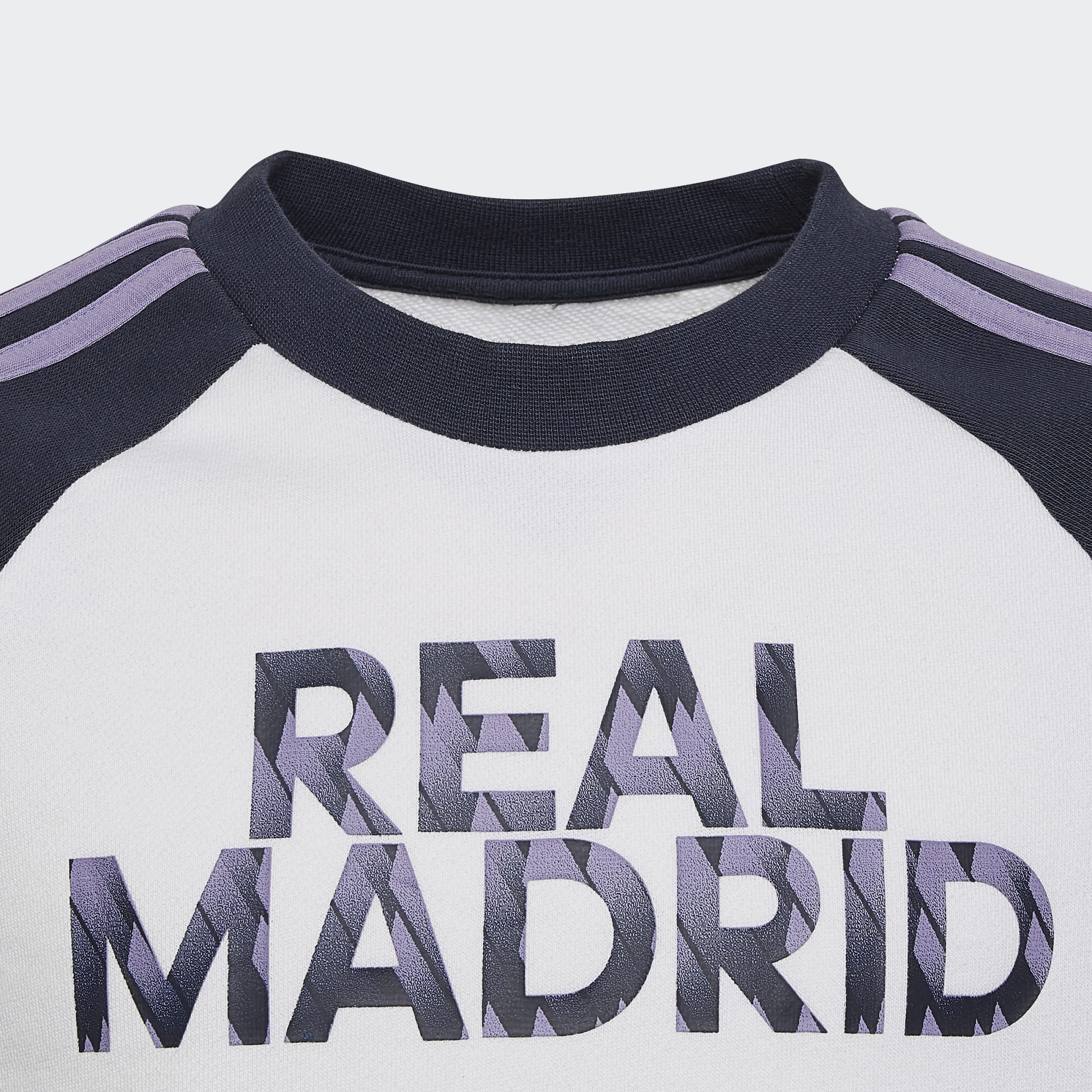ADIDAS YOUTH REAL MADRID CREW SWEATSHIRT