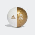 Real Madrid Mini Soccer Ball - White/Dark Football Gold
