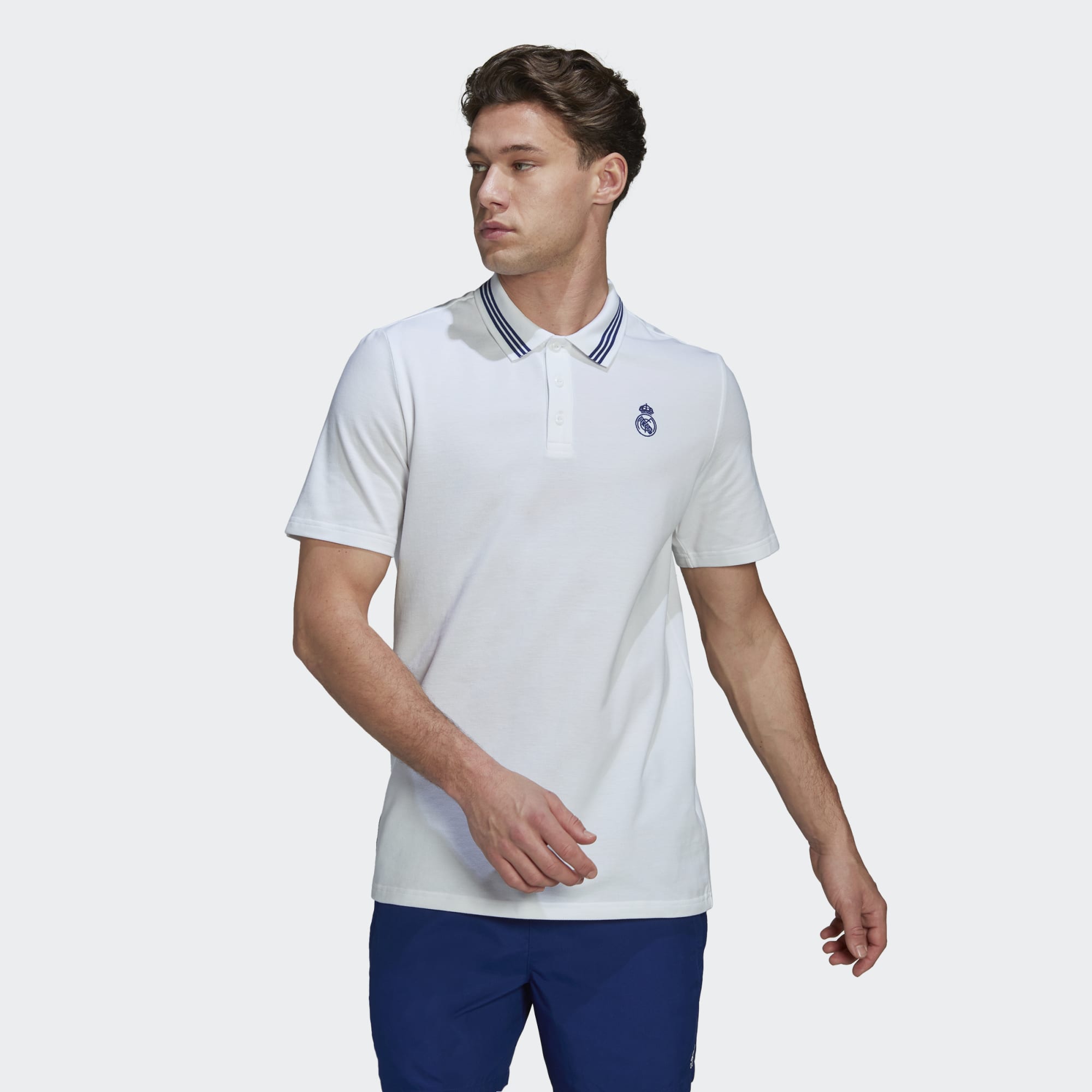 adidas Real Madrid Polo Shirt - H59050-ADIDAS by adidas | Available at Niky's Sports