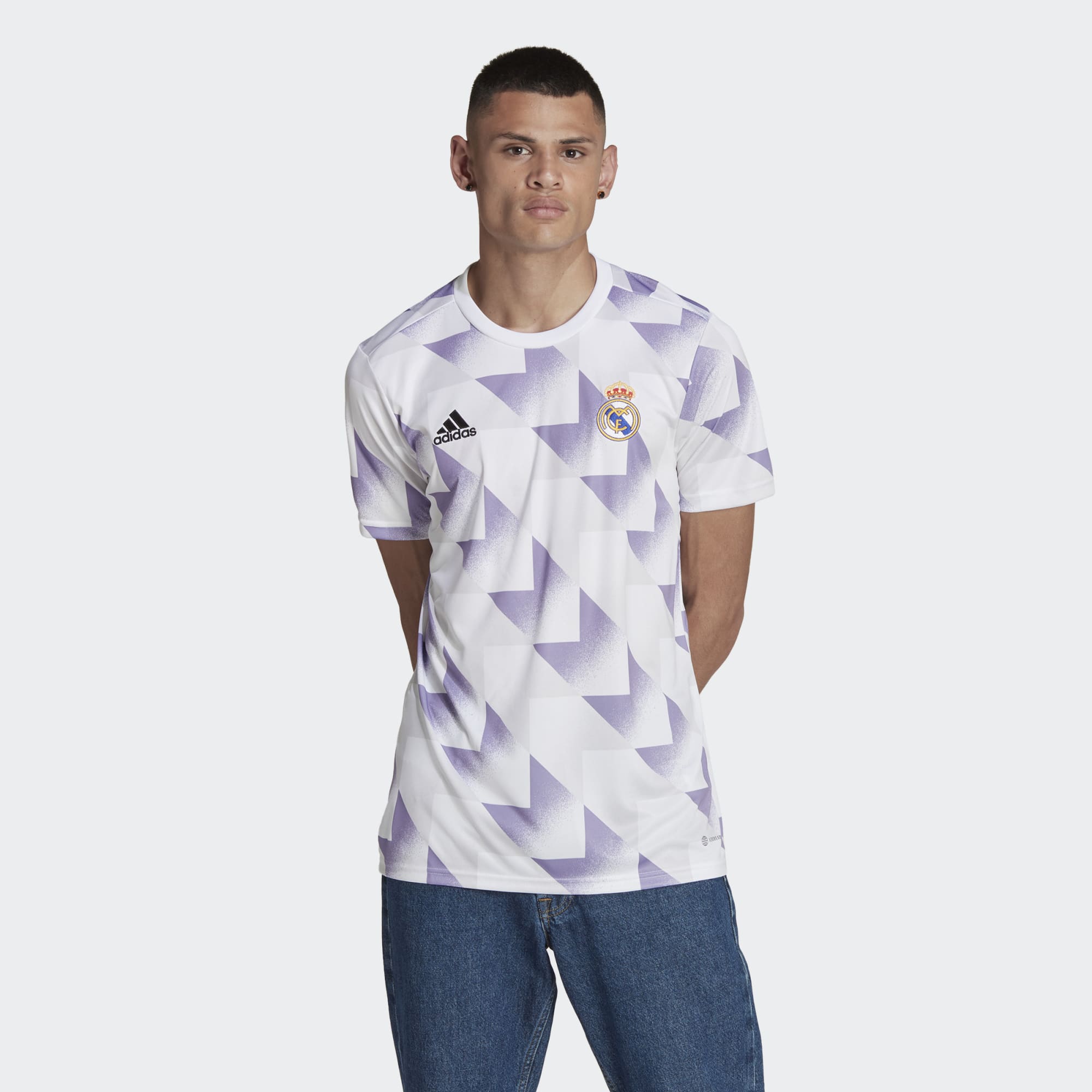 Real madrid pre match jersey hot sale