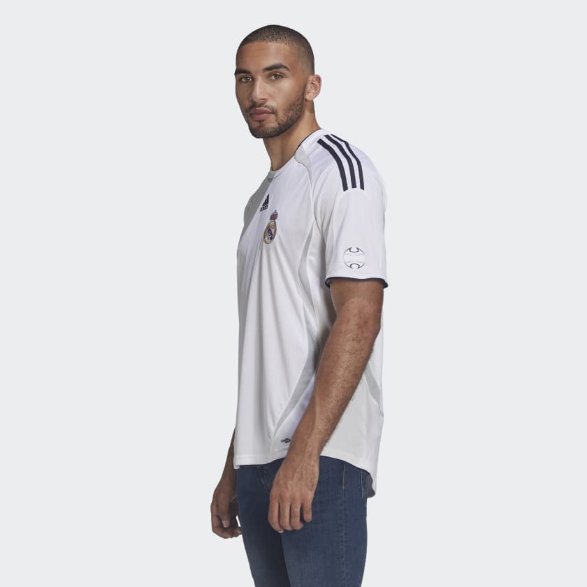 REAL MADRID TEAMGEIST JERSEY - H18498-ADIDAS by adidas | Available at Niky's Sports