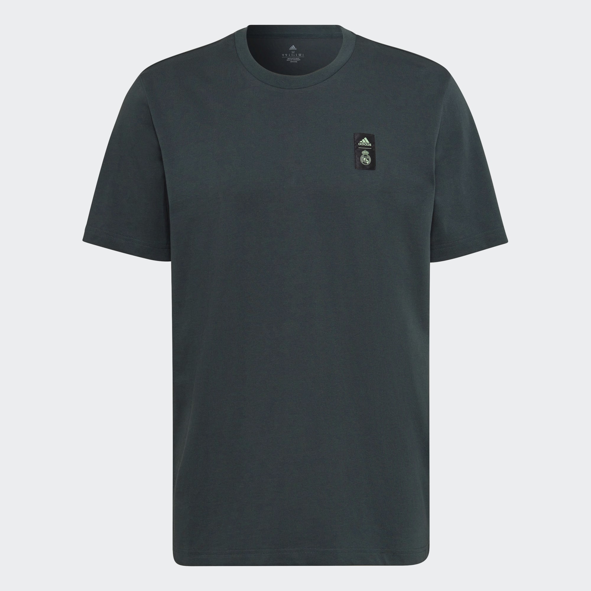 adidas REAL MADRID TIRO 21 LIFESTYLER HEAVY COTTON TEE - HD1340-ADIDAS by adidas | Available at Niky's Sports